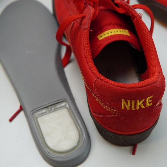 Nike Zoom Bruin LAF Sneakers – Red/Brown/Yellow – Size 10 – Brand New - Picture 12 of 16